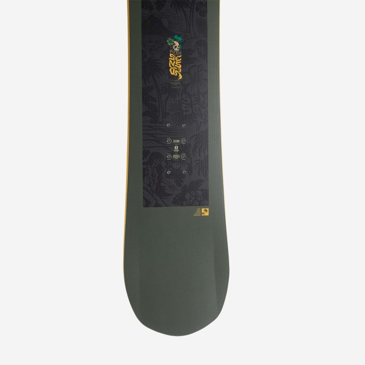 Nidecker Micron Sensor Snowboard Topsheet Detail